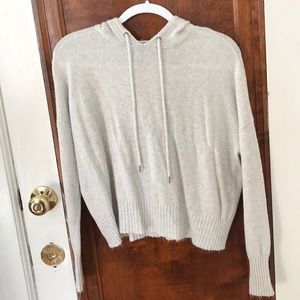 Multi color cropped hoodie